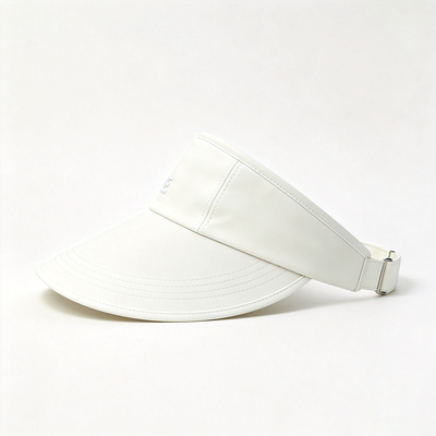 Velcro Closure Visor Solusi visor yang dapat disesuaikan untuk acara olahraga luar ruangan Promosi perusahaan dan kegiatan tim