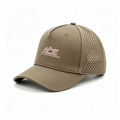 Unisex enam panel topi bisbol dengan 6 eyelets bernapas desain ringan sempurna untuk olahraga casual wear dan sehari-hari