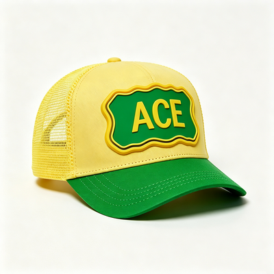 Unisex Polyester Trucker Cap awet Nyaman Bernafas Sesuai Sesuai Ideal untuk kegiatan di luar ruangan dan pakaian kasual