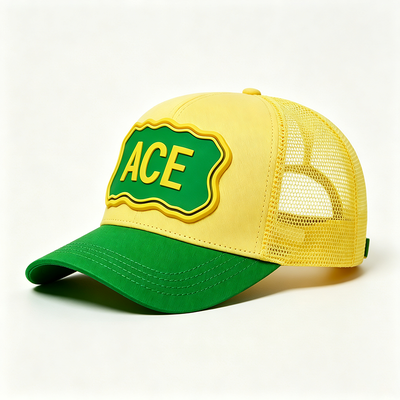 Unisex Polyester Trucker Cap awet Nyaman Bernafas Sesuai Sesuai Ideal untuk kegiatan di luar ruangan dan pakaian kasual
