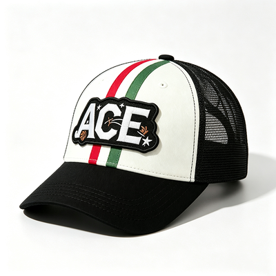 Topi Trucker 6 Panel dengan Lubang Kustom Gaya Trucker Unisex Cocok untuk Acara Perusahaan dan Kegiatan Team Building