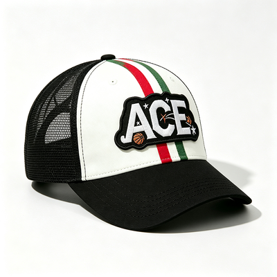Topi Trucker 6 Panel dengan Lubang Kustom Gaya Trucker Unisex Cocok untuk Acara Perusahaan dan Kegiatan Team Building