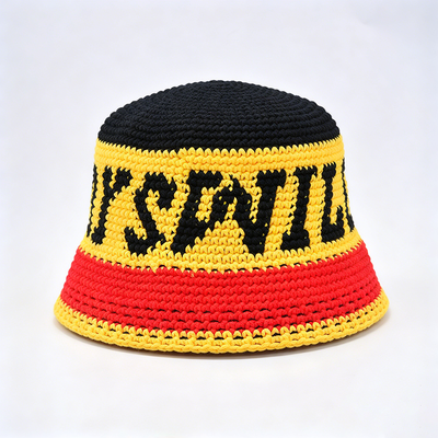 Topi Bucket Pancing Logo Kustom Satu Ukuran Pinggiran Lebar Topi Pancing Topi Kepala Bergaya dan Fungsional untuk Aktivitas Luar Ruangan