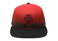 Red Tone Bordir Topi Snapback Vintage Keren, Snapback Fitted Hats Tahan Lama