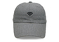 Berlian abu-abu ayah topi gesper logo berlian mahkota rendah disesuaikan