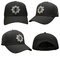 Topi Baseball Poliester Enam Panel Men'S, Desain Topi Topi Bordir Anda Sendiri
