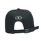 Mens Logam Buckle Hat Black Animal Caps Kustom Bordir Logo Patch Topi Baseball