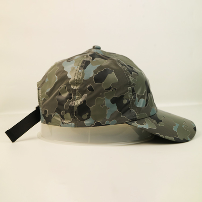 6 Panel Adjustable Baseball Cap Untuk Low Profile Kamuflase Tidak dibangun Ayah Hat