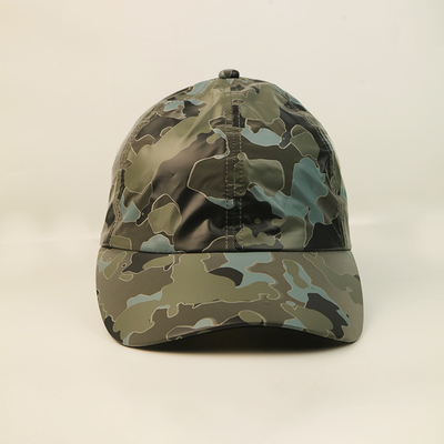 6 Panel Adjustable Baseball Cap Untuk Low Profile Kamuflase Tidak dibangun Ayah Hat