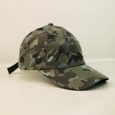 6 Panel Adjustable Baseball Cap Untuk Low Profile Kamuflase Tidak dibangun Ayah Hat
