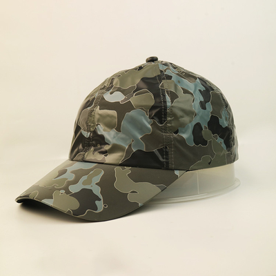 6 Panel Adjustable Baseball Cap Untuk Low Profile Kamuflase Tidak dibangun Ayah Hat