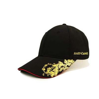 Bsci Pencetakan 6 Panel Baseball Cap Baja Dibuat Adjustable Unisex Dibuat Topi