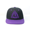 5 Panel High Crown Snapback Hats Logo Kustom Flat Brim Hip - Hop Cap Bsci