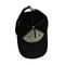 Ace Black Cotton Cap Adjustable Desain Topi Baseball Olahraga Bsci