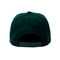 Topi Snapback Hip Hop hijau tua yang disesuaikan, Flat Brim 100% Cotton