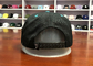 Sesuaikan Topi dan Topi Snapback Debossed Mens 3D Bordir Dengan Tali