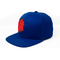 OEM ODM Dicetak Baseball Caps / Unisex Silk Print Elang Ikon Pada Panel Hip Hop Snapback Cap