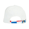 ACE 3d Logo Bordir Topi Golf Kustom / Topi Baseball Katun Putih