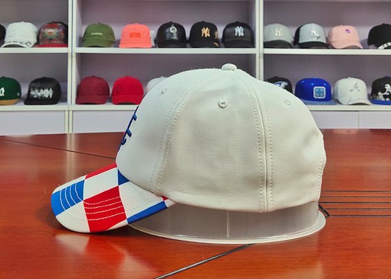 ACE Female Male Custom 3D Embroidery Logo Sublimination Craft Bill Peak Baseball Sports Cap