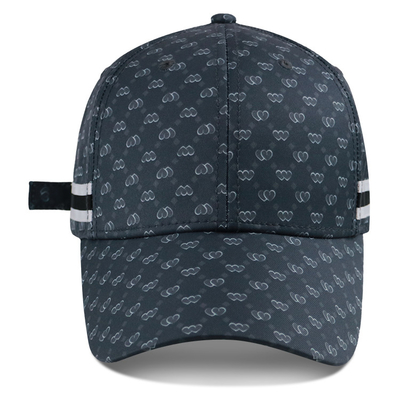 57cm 6 Panel Baseball Cap Dengan Percetakan Sublimasi