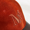 Topi Bisbol Bordir 3D Dewasa 6 Panel Dengan PU Brim