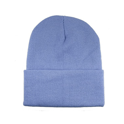 Beanie Rajut Musim Dingin 60cm Berwarna-warni Lembut Hangat Dengan Label Tenun