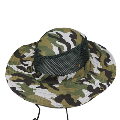 Digital Printed Multi Panel Militer Bucket Hat Kamuflase Boonie Hat