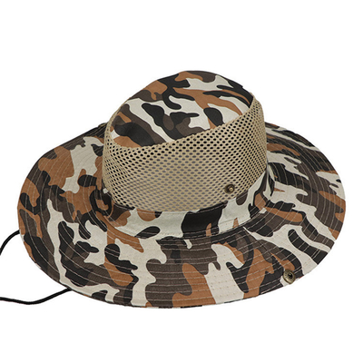 Digital Printed Multi Panel Militer Bucket Hat Kamuflase Boonie Hat