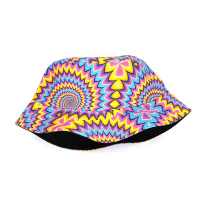 Fashion Wanita Pria Fisherman Bucket Hat 60cm Bulat Brim