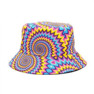 Fashion Wanita Pria Fisherman Bucket Hat 60cm Bulat Brim