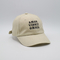 Gesper Logam yang Dapat Disesuaikan Perlindungan Matahari Pria Ayah Topi Hiasan Kepala Logo Disesuaikan