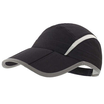Summer Quick Dry Foldable Running Hat Custom Logo 5 Panel Plain Baseball Cap Women Men Portable UPF50+ 5 Panel Sun Hat