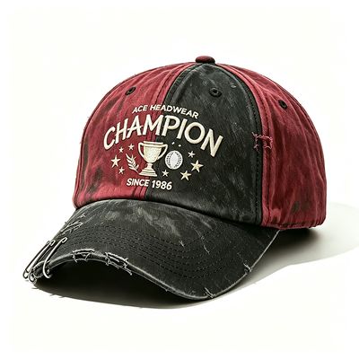 Topi Kasual Olahraga 6 Panel Bergaya, Terbuat dari 100 Persen Katun di Bagian Dalam, Topi Bernapas yang Cocok untuk Dipakai Sehari-hari